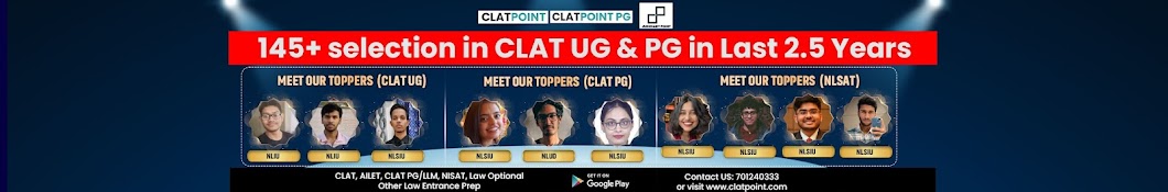 CLAT POINT: CLAT, Law Exams Prep & Online Coaching