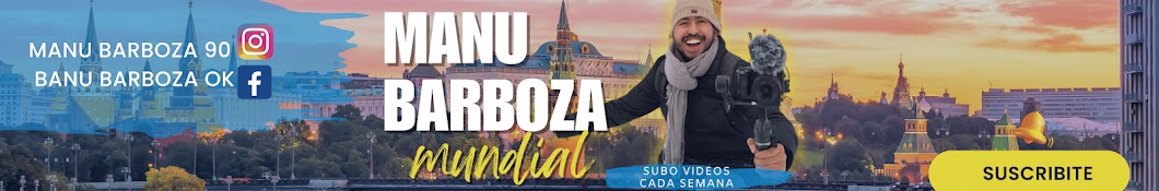 Manu Barboza Mundial Banner