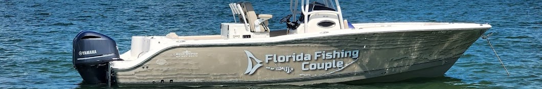 Florida Fishing Couple Banner