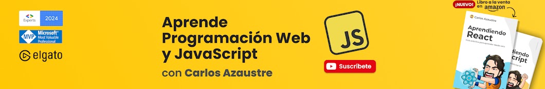 Carlos Azaustre - Aprende JavaScript Banner