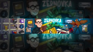 Заставка Ютуб-канала ZERNOVKA