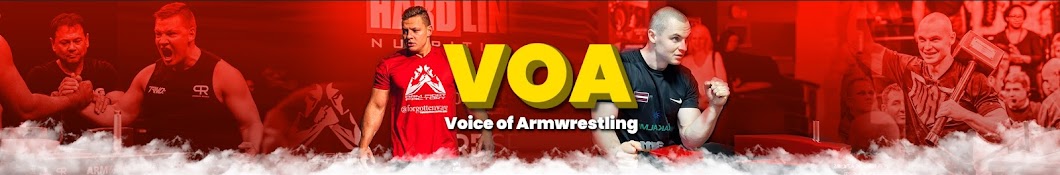 Voice of Armwrestling Banner
