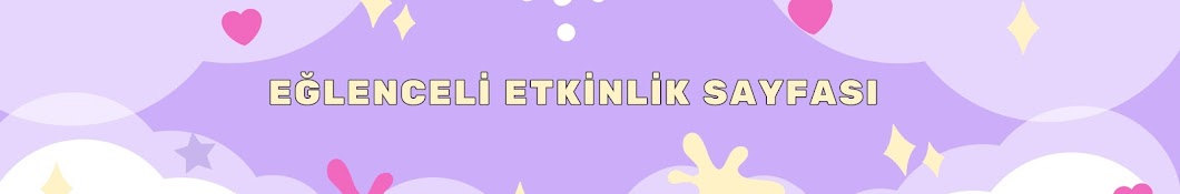 Eğlenceli Etkinlik Sayfası