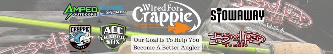 Wired for Crappie Banner