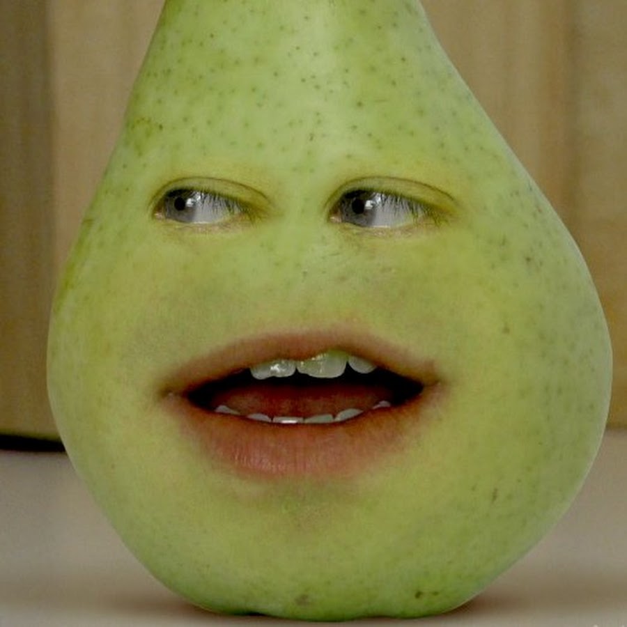 Pear annoying orange