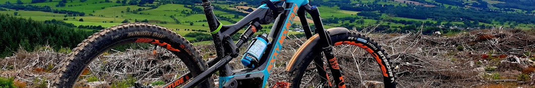 Electric Mountain Biker