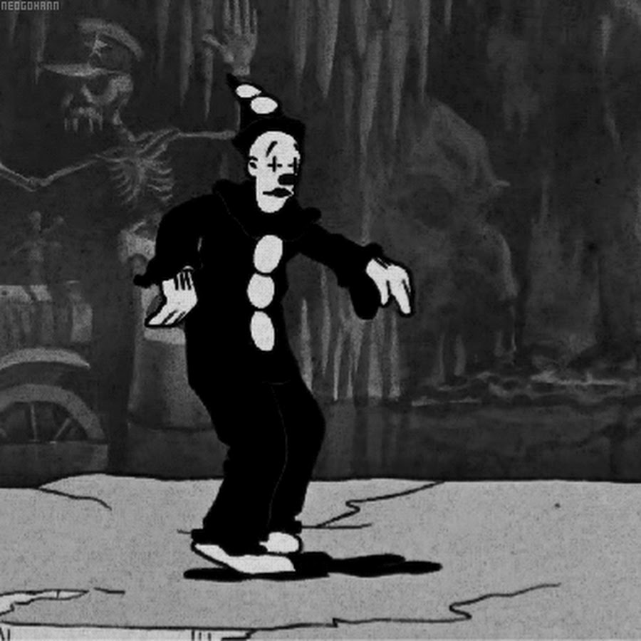 The clown sing like a bird. Betty Boop Snow White 1933 призрак. Гостмейн Меркурий клоун. GHOSTEMANE Mercury клоун и призрак. Клоун из клипа GHOSTEMANE Mercury.