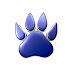 logo Blue Paw Print