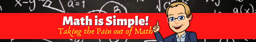 Math is Simple! Banner