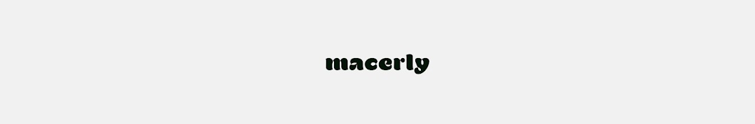 Macerly Banner