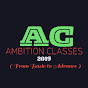 Ambition Classes 2019