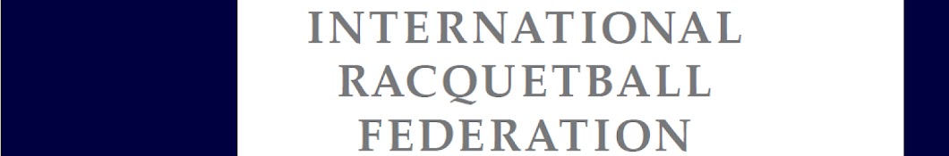 IRF TV - International Racquetball Federation Banner