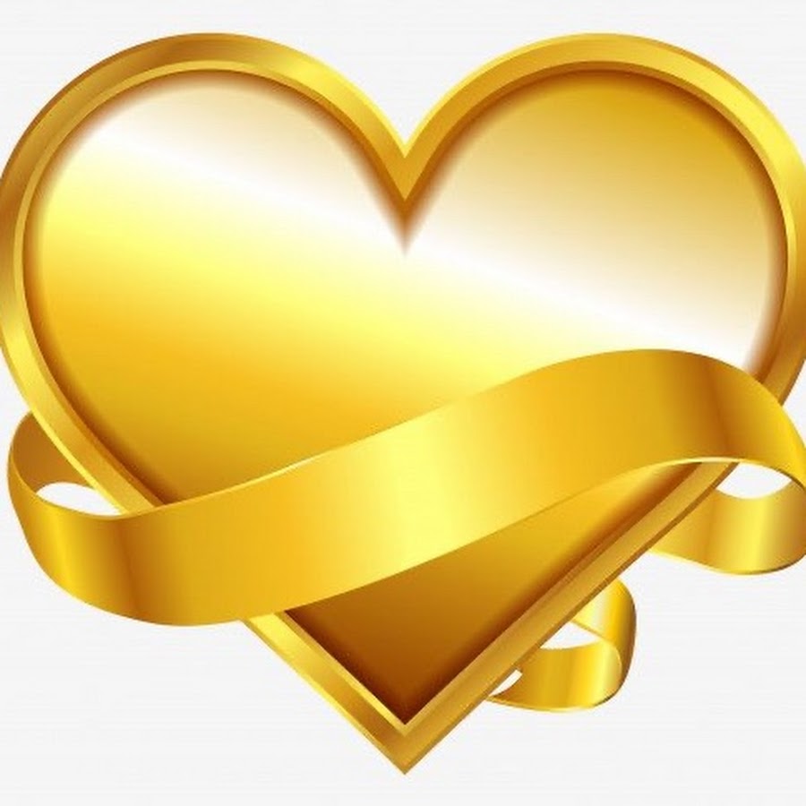 Gold heart. Золотое сердце. Красивая ленточка и сердечки. Золотое сердечко вектор. Сердце золота векторное.