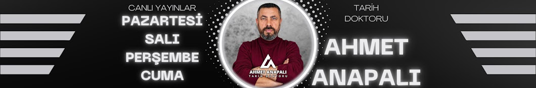 Ahmet Anapalı Banner