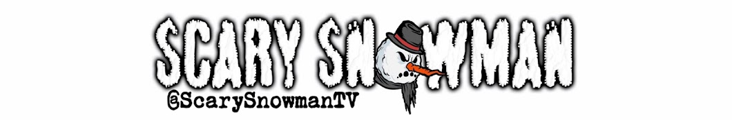 Scary Snowman TV Banner