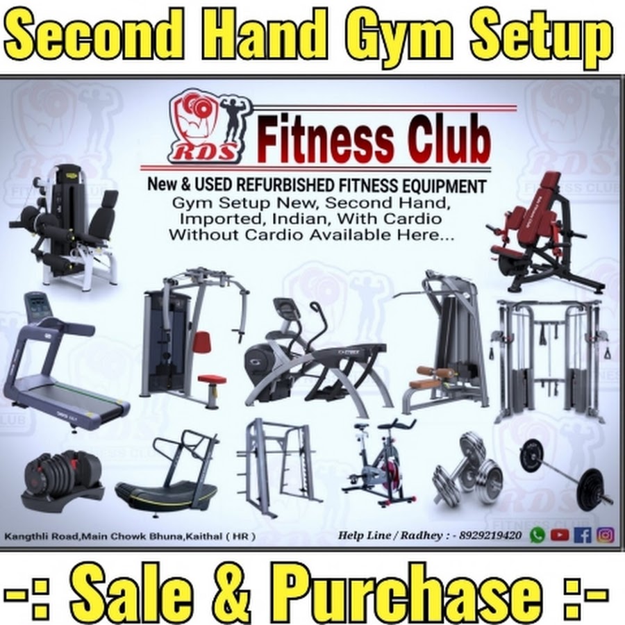 Second hand gym discount setup for sale