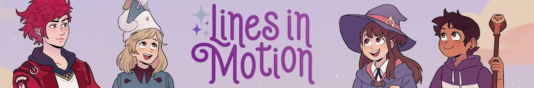 lines in motion Banner