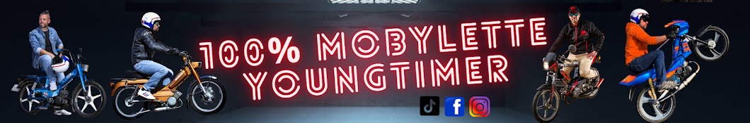 100% Mobylette - Youngtimer Banner