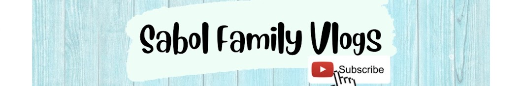 Sabol Family Vlogs Banner