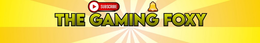 The Gaming Foxy Banner