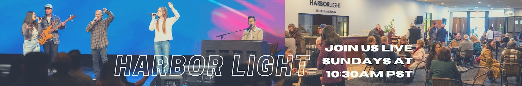 Harbor Light Church banner