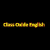 Class oxide English