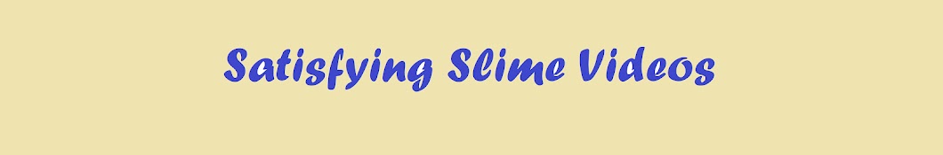 Satisfying Slime Videos