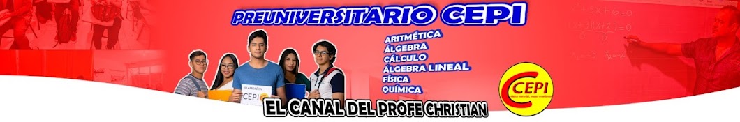 PROFE CHRISTIAN  Preuniversitario Instituto CEPI 