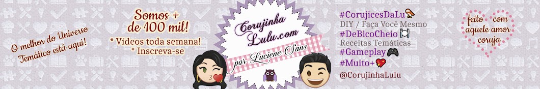 Luciene Sans - Corujinha Lulu - Quem aí quer aprender como fazer fantasia  da Ladybug e do Cat Noir?! 🐞 Voa pro blog pra conferir o passo a passo de  como fazer