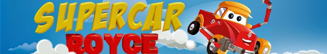 Super Car Royce - Superhero Cartoon Kids Videos Banner
