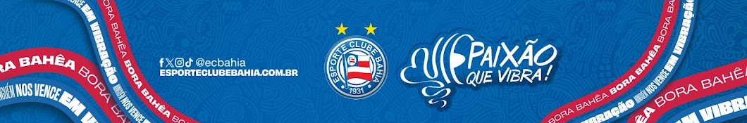 TV BAHÊA - TV oficial do Esporte Clube Bahia Banner