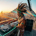 logo Burning Man Afro Energy