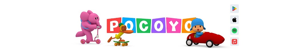 POCOYO in ENGLISH full episodes - Official Channel Banner