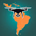 Latin America from drone