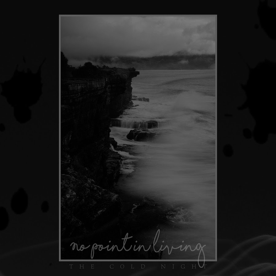 Черная ночь тебя увела песни. Ocean of Sorrow. Cold Night Cover album Design.