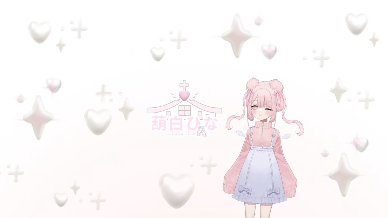 チャンネル「葫白ひな(cohakuhina)⛪️🩰Vtuber」のバナー