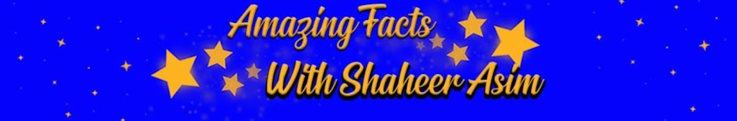 Amazing Facts With Shaheer Asim