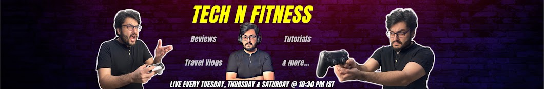 Tech N Fitness Gaming Banner