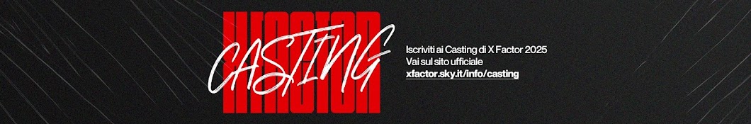 X Factor Italia Banner