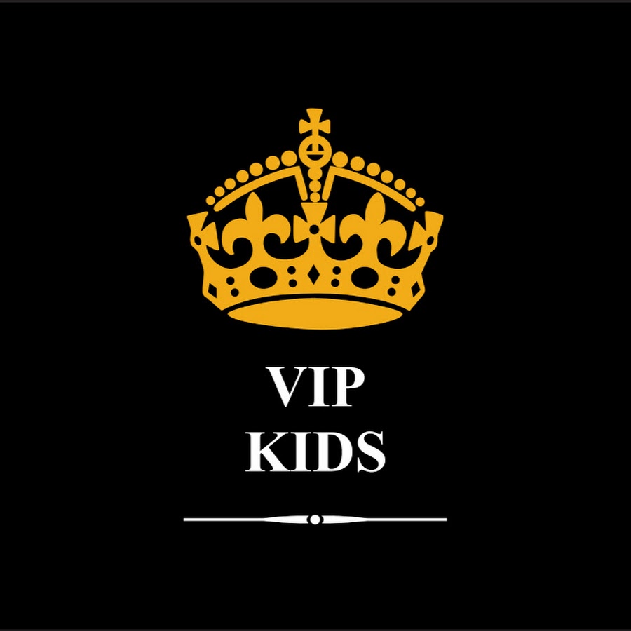 Vip kids. Kids VIP logo.