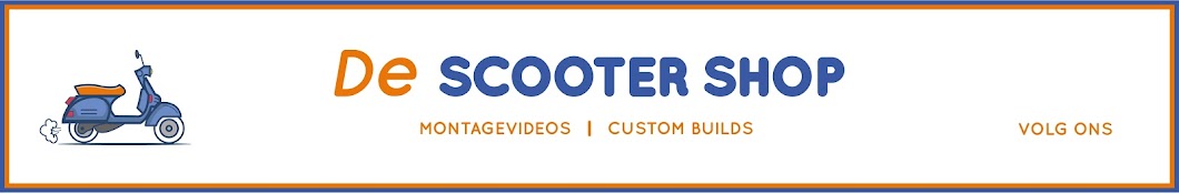 De Scooter Shop Banner