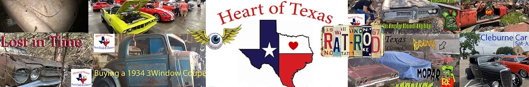 Heart of Texas Barn Finds and Classics Banner