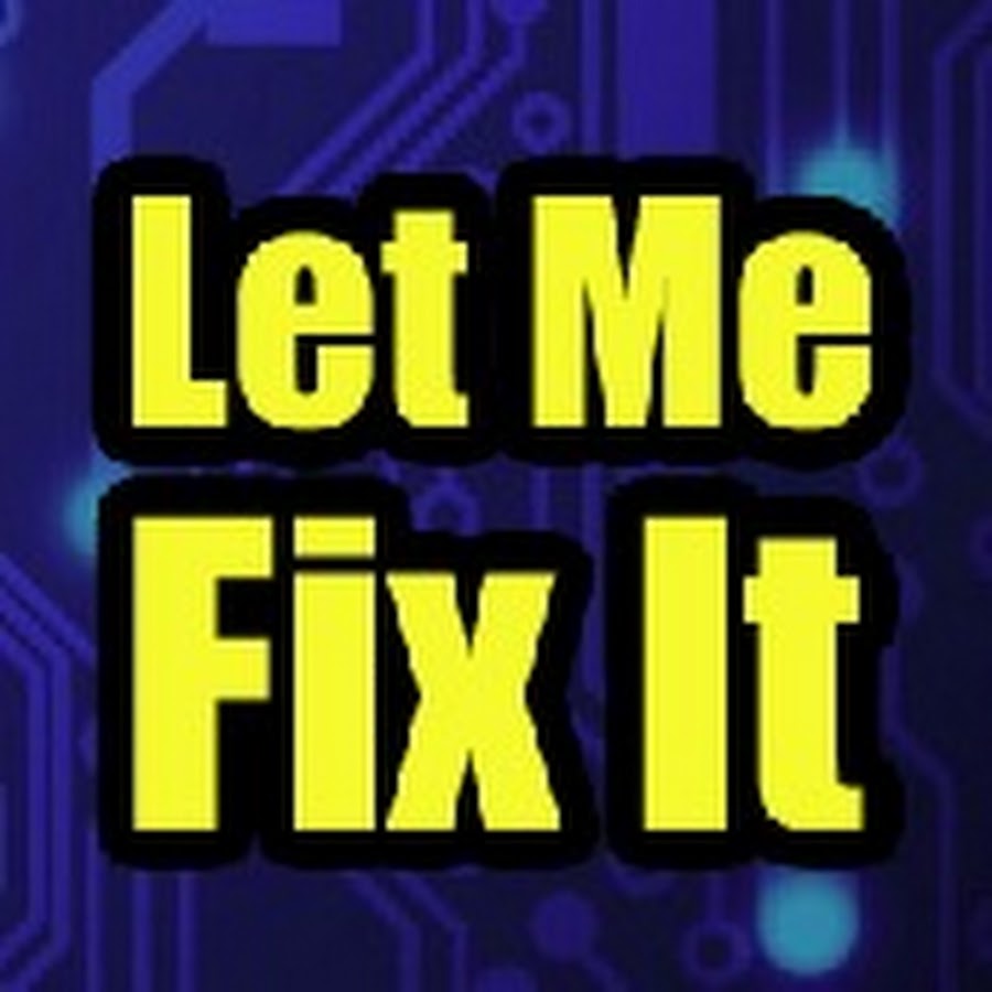 Let Me Fix That