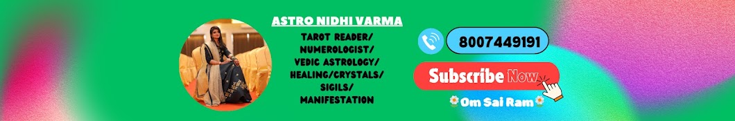 ॐAströ Nidhi Varmaॐ