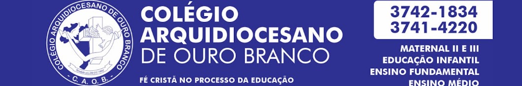 CAOB - COLÉGIO ARQUIDIOCESANO DE OURO BRANCO 