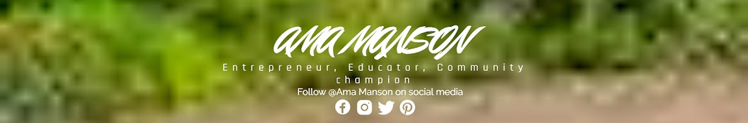 Ama Manson Banner