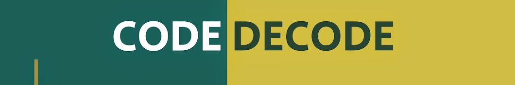 Code Decode Banner