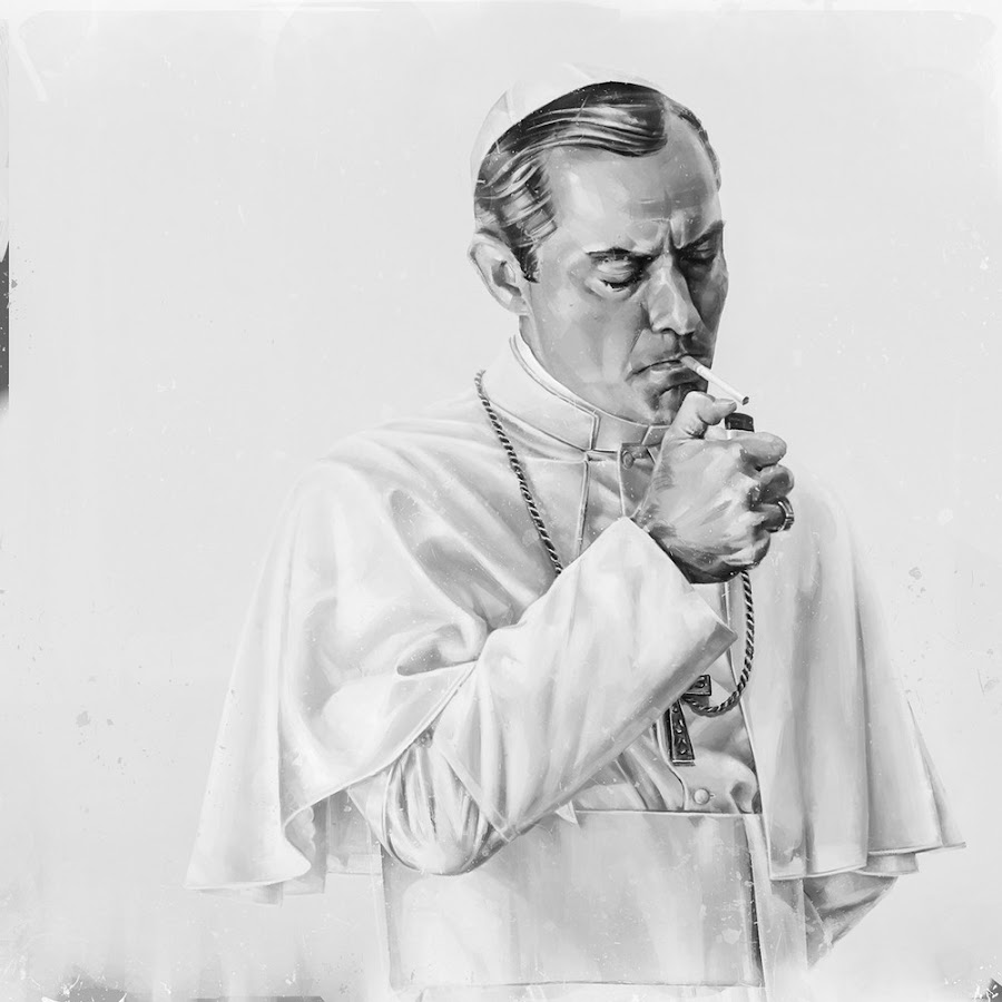 Джуд Лоу молодой папа курит. Джуд Лоу папа Римский. Джуд Лоу Пий 13. Ленни Белардо курит.