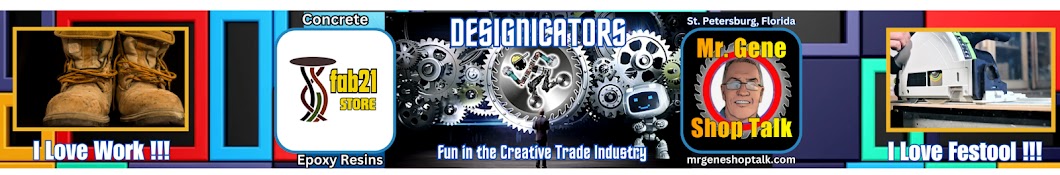Gene McDonald The Designicator Banner