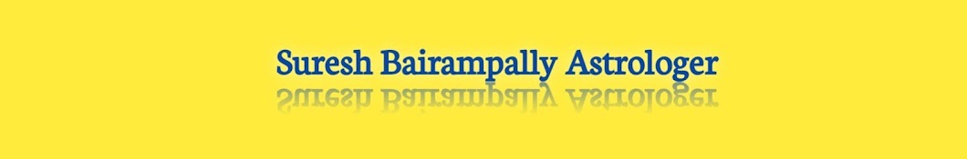 Suresh Bairampally Astrologer 